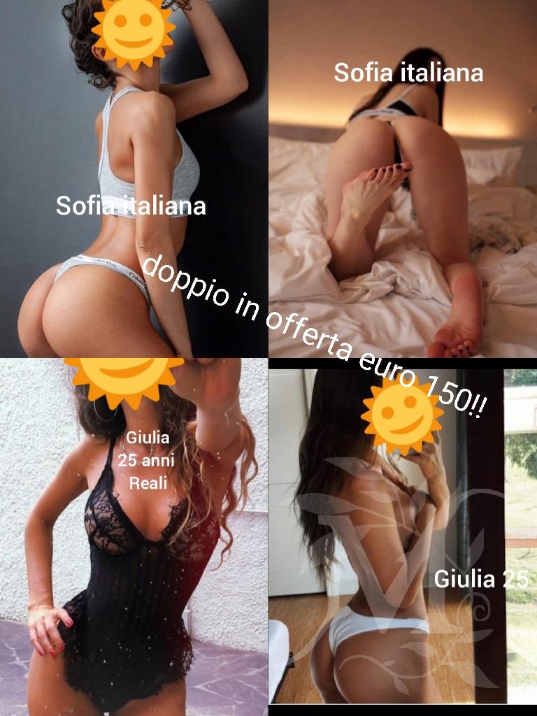 Giovedì  hot doppio 150 con Sofia e Giulia  1