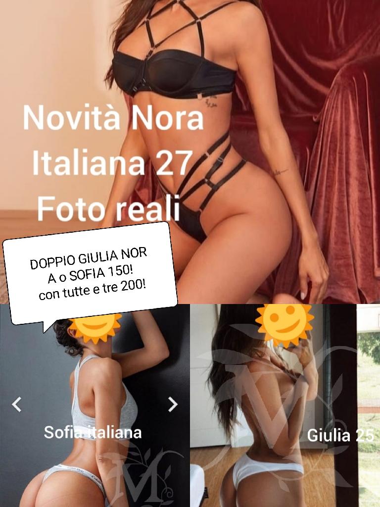 Weekend hot doppio 150 con Nora o Sofia e Giulia  1